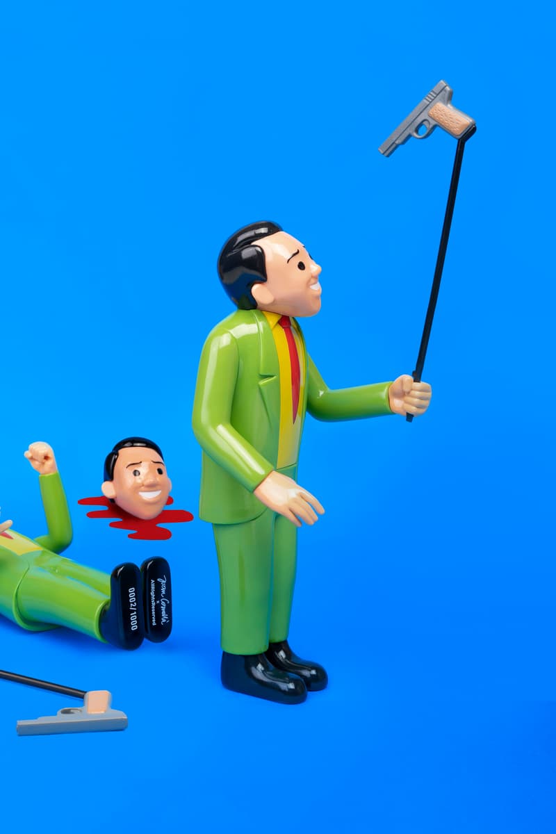 AllRightsReserverd 呈獻－Joan Cornellà 全球首發 10" Selfie Gun 搪膠公仔