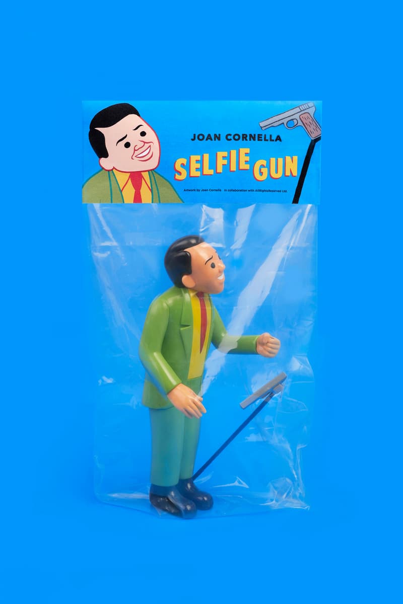 AllRightsReserverd 呈獻－Joan Cornellà 全球首發 10" Selfie Gun 搪膠公仔