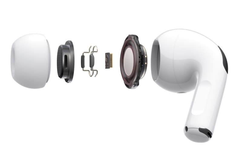 每秒 200 多次的运算调整，AirPods Pro 可根據用户耳朵自動校准調節中低音頻