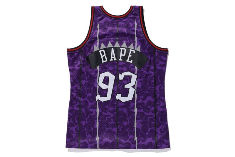 A BATHING APE® x Mitchell & Ness 全新聯乘 NBA 球衣系列發佈