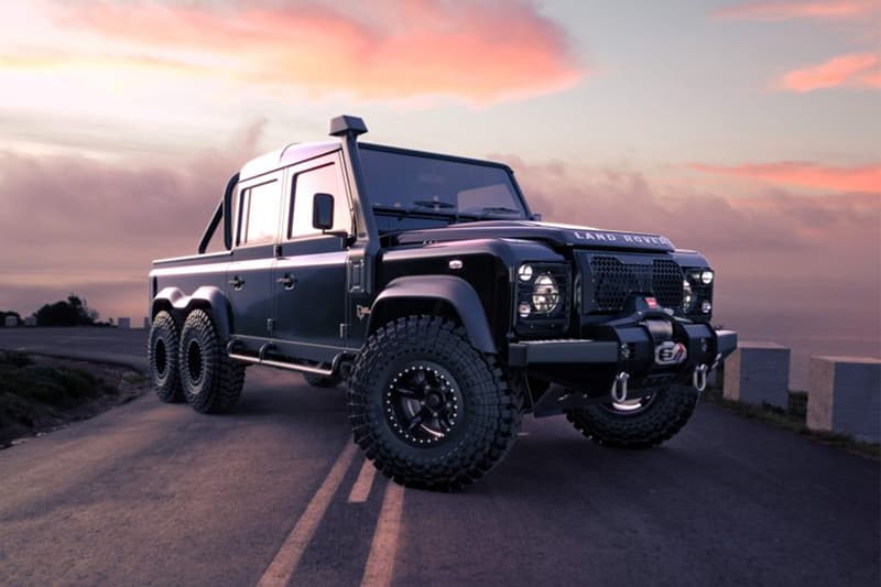 Classic Overland 打造 Land Rover Defender 6x6「Black Mamba」改裝車型