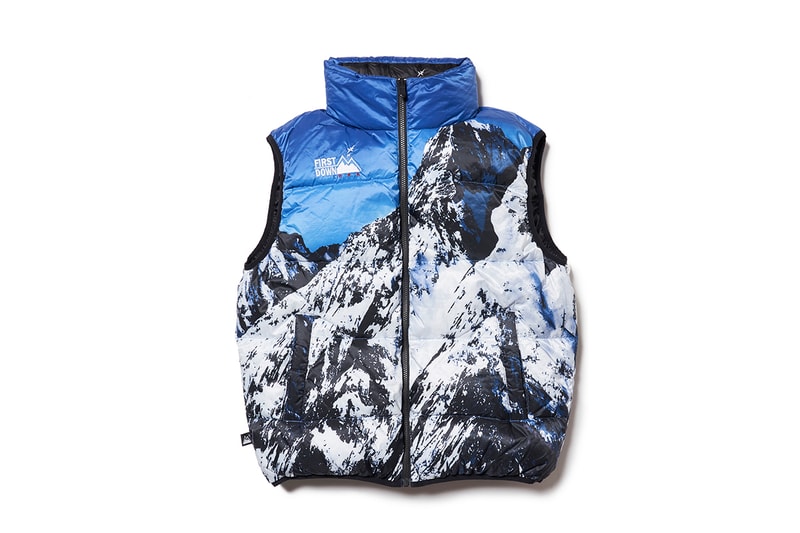 FIRST DOWN USA x WHIZ LIMITED 經典「雪山」羽絨背心化登場