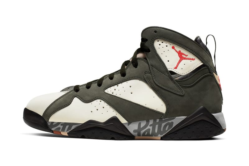 Patta x Air Jordan 7 別注「Icicle」配色上架情報公開