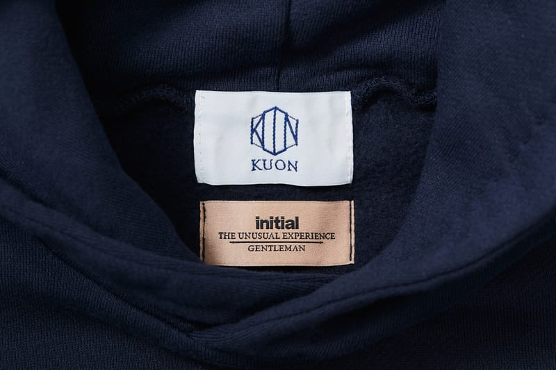 KUON x initial Gentleman 攜手別注古式拼布衛衣