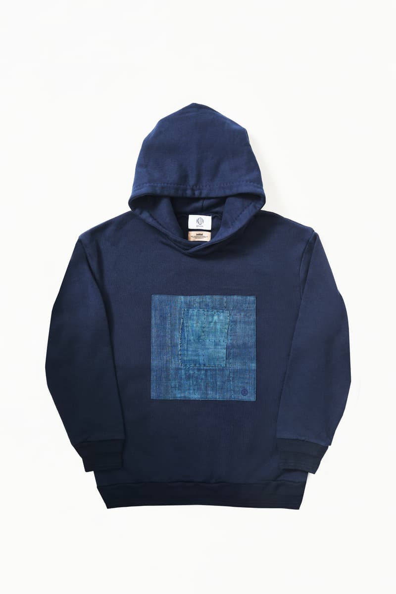 KUON x initial Gentleman 攜手別注古式拼布衛衣