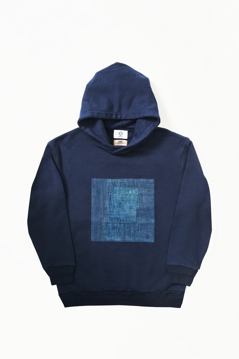 KUON x initial Gentleman 攜手別注古式拼布衛衣