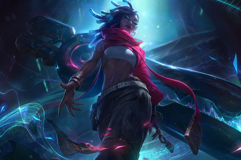 Louis Vuitton 打造《League of Legends》虛擬樂團 True Damage 成員特別版造型