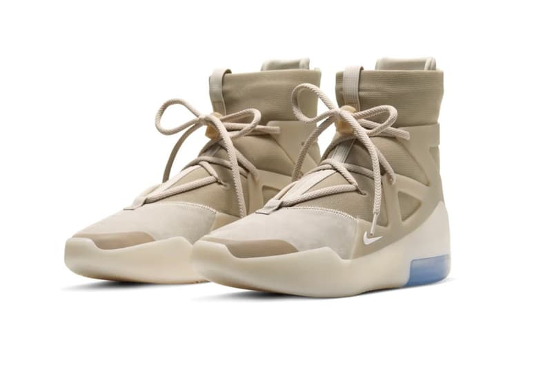 Nike Air Fear of God 1 全新配色「Oatmeal」官方圖輯正式發佈