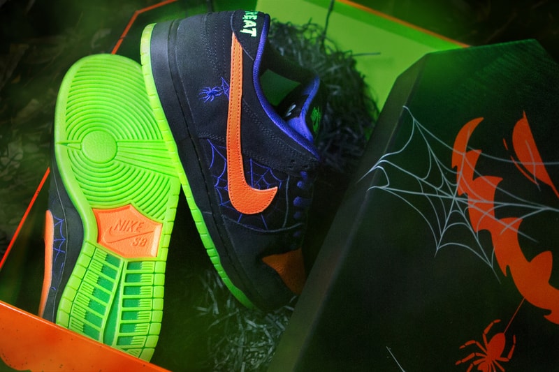 近賞 Nike SB Dunk Low Pro 萬聖節別注配色「Night of Mischief」