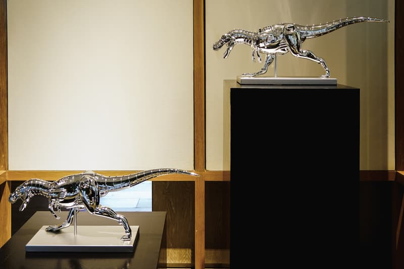 一窺空山基於《SORAYAMA Space Park by AMKK》展出之「生化暴龍」系列