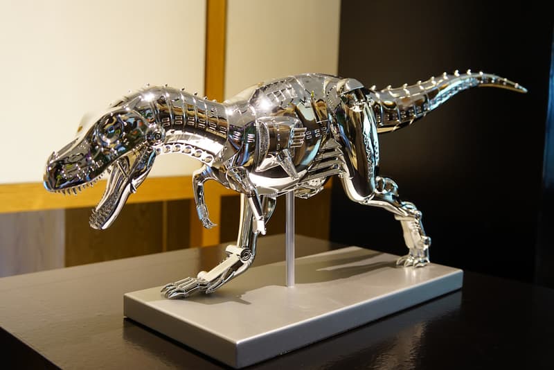 一窺空山基於《SORAYAMA Space Park by AMKK》展出之「生化暴龍」系列