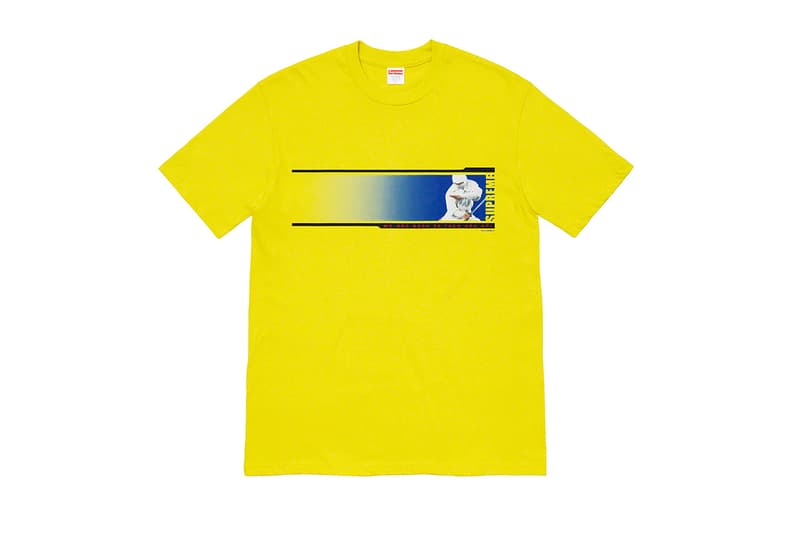Supreme 2019 秋冬 T-Shirt 系列追加發佈