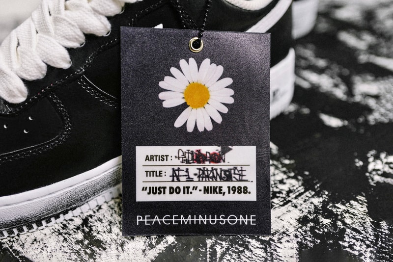 近賞 PEACEMINUSONE x Nike 全新聯名 Air Force 1「Para-Noise」