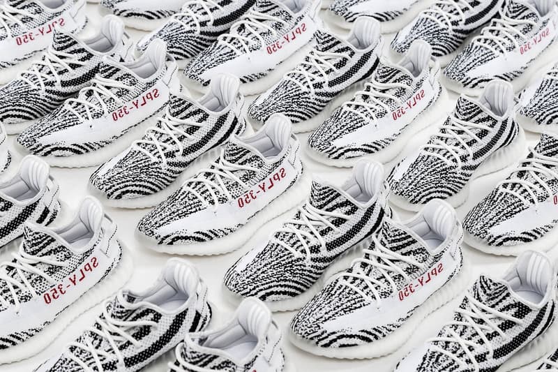 YEEZY BOOST 350 V2 人氣配色「Zebra」或将再次補貨