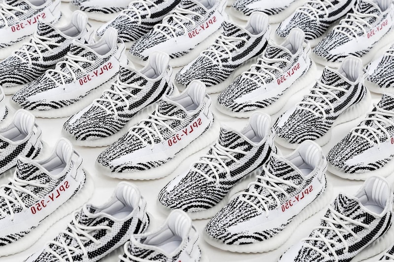 YEEZY BOOST 350 V2 人氣配色「Zebra」或将再次補貨