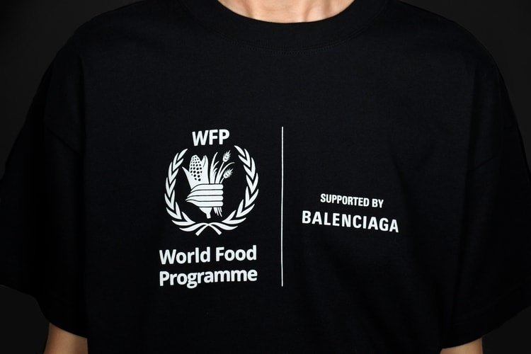 Balenciaga 以新系列继续支持世界粮食计划署