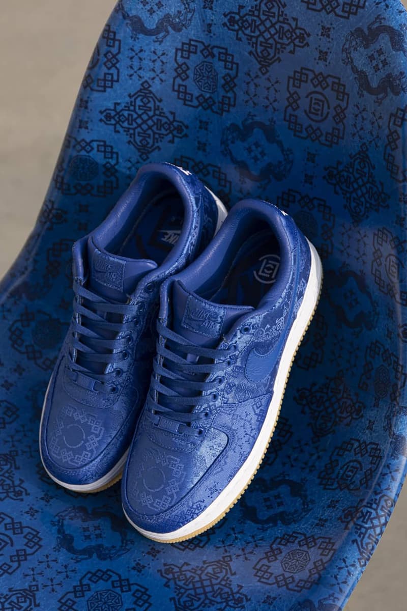 CLOT x Modernica 聯手限量打造「藍絲綢」貝殼椅