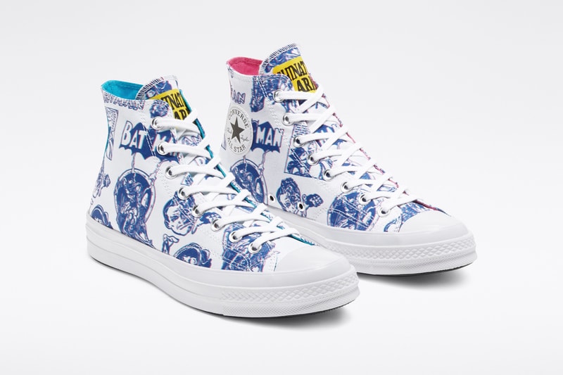 Converse X Batman X Chinatown Market 三方联名鞋款