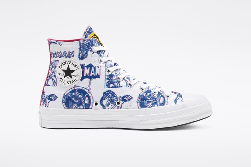 Converse X Batman X Chinatown Market 三方联名鞋款