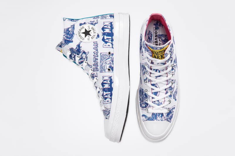 Converse X Batman X Chinatown Market 三方联名鞋款
