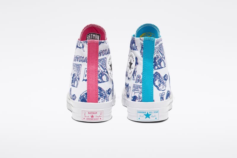 Converse X Batman X Chinatown Market 三方联名鞋款