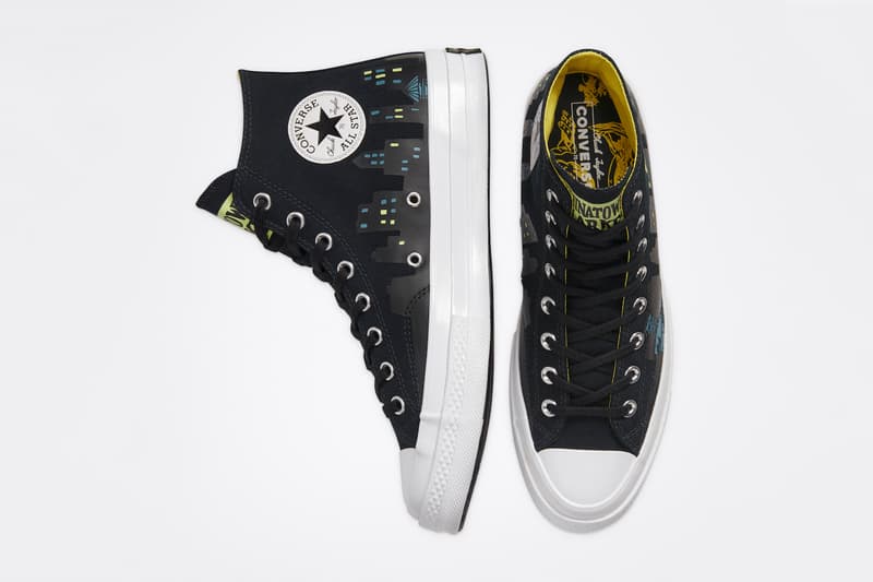 Converse X Batman X Chinatown Market 三方联名鞋款