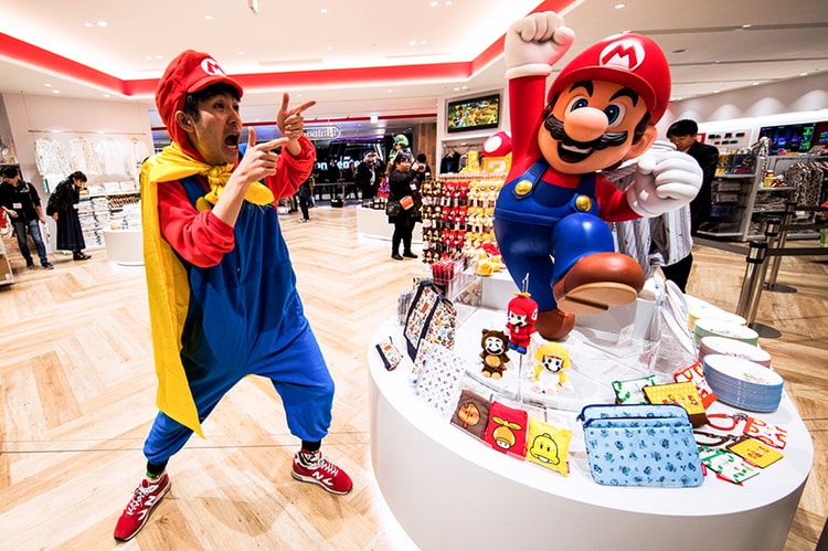率先走進 Nintendo 位於 Shibuya PARCO 官方全新店舖