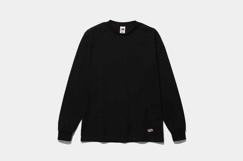 fragment design x Fruit of the Loom 再度迎來秋冬聯乘長袖系列套裝