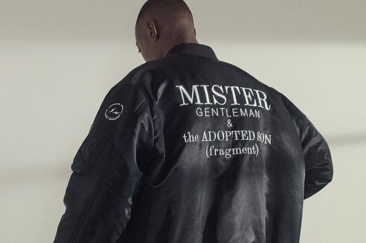 fragment design x MISTERGENTLEMAN 全新聯乘系列正式發佈