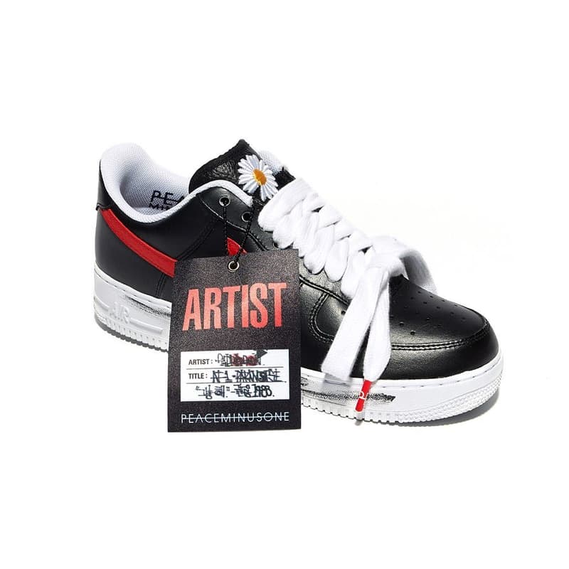 G-Dragon 主導 PEACEMINUSONE x Nike Air Force 1 最新限定配色曝光