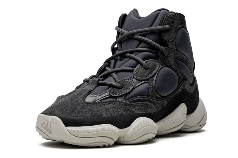 全新 YEEZY 500 HIGH 高筒版本「Slate」實鞋圖片曝光