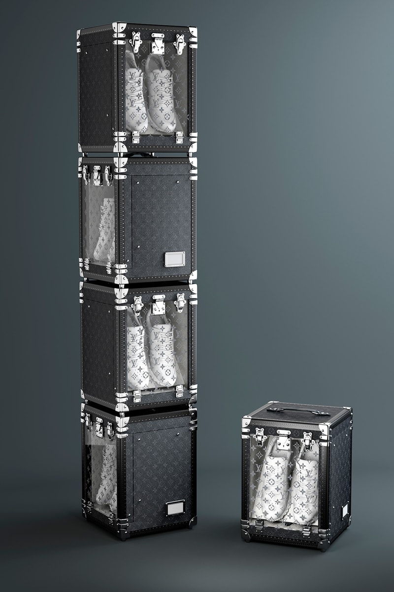 堆砌浮華－Louis Vuitton 推出自家版單對球鞋鞋箱