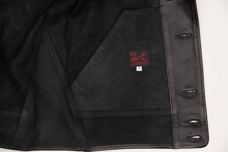 Levi’s® Menlo Cossack 皮夹克黑色复刻版将限量发售