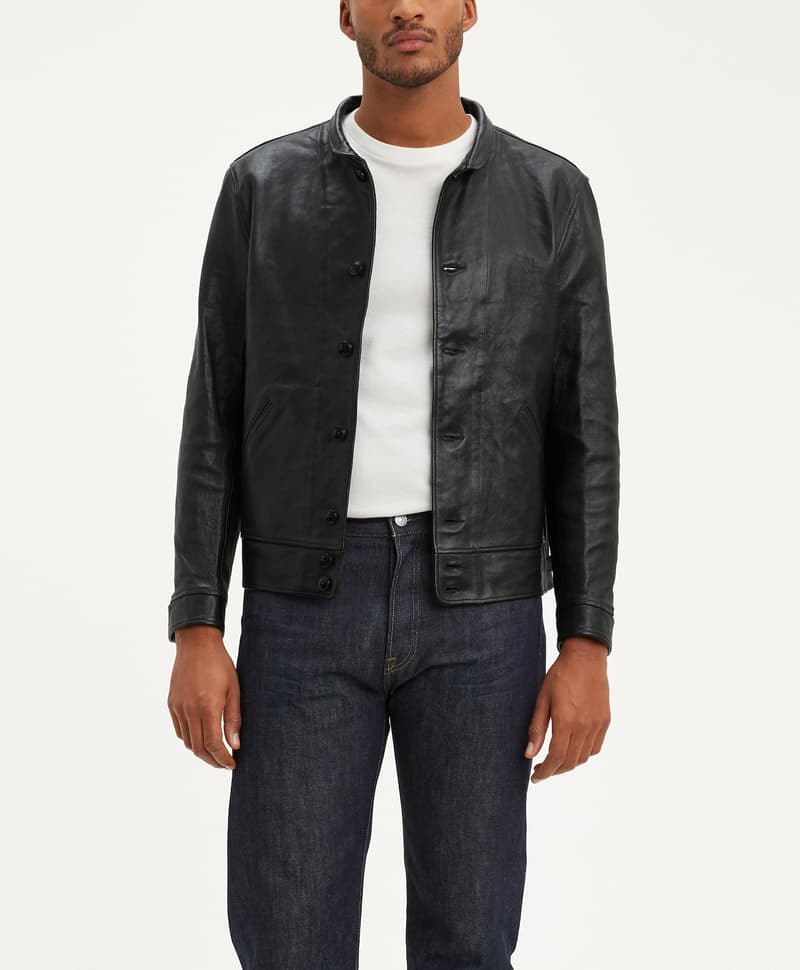 Levi’s® Menlo Cossack 皮夹克黑色复刻版将限量发售