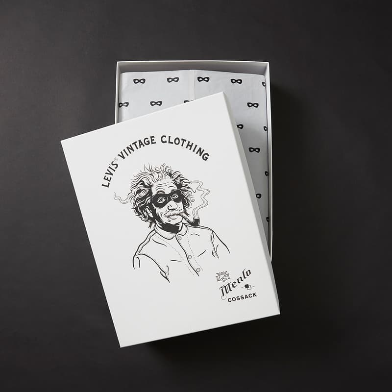 Levi’s® Menlo Cossack 皮夹克黑色复刻版将限量发售