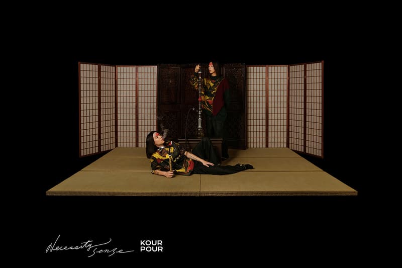 Necessity Sense 攜手知名抽象藝術家 Kour Pour 打造最新聯名系列