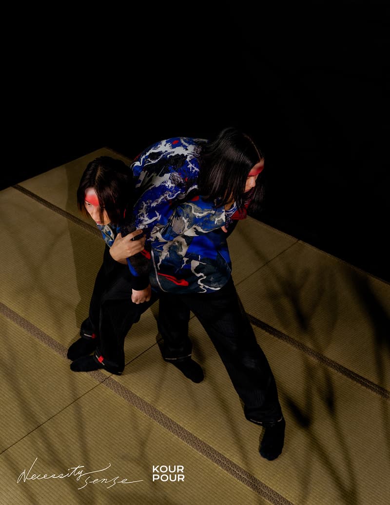 Necessity Sense 攜手知名抽象藝術家 Kour Pour 打造最新聯名系列