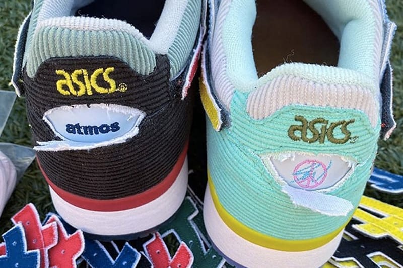 Sean Wotherspoon 再曝光 ASICS x atmos 燈芯絨三方聯名鞋款