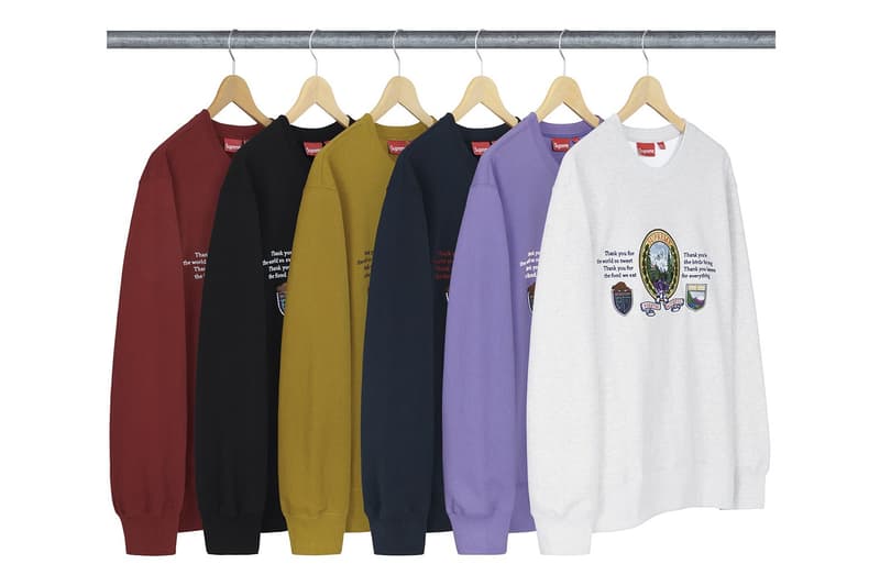 Supreme 2019 秋冬系列第 12 週入手指南