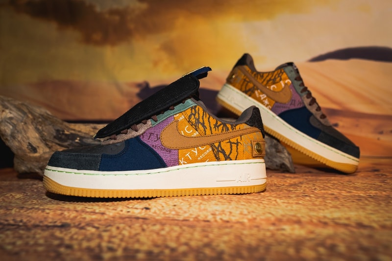 HYPEBEAST 近賞 Travis Scott x Nike 全新聯乘 Air Force 1 鞋款