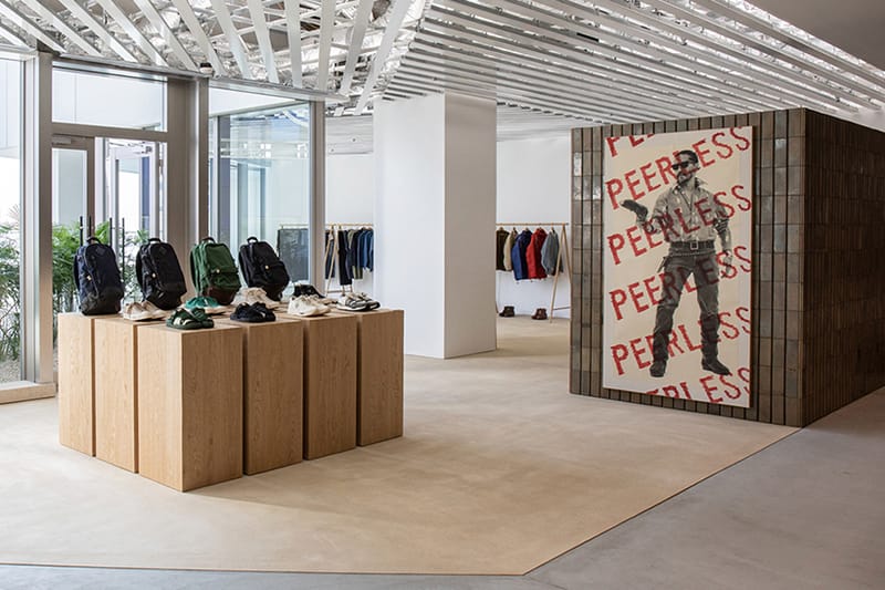 率先走進 visvim 於 Shibuya PARCO 開設之全新店鋪「PEERLESS」