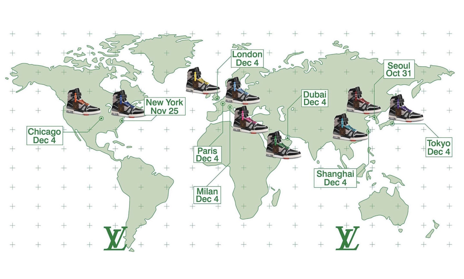從 YEEZY 到 Louis Vuitton,球鞋「地區限定」新玩法收獲奇效?