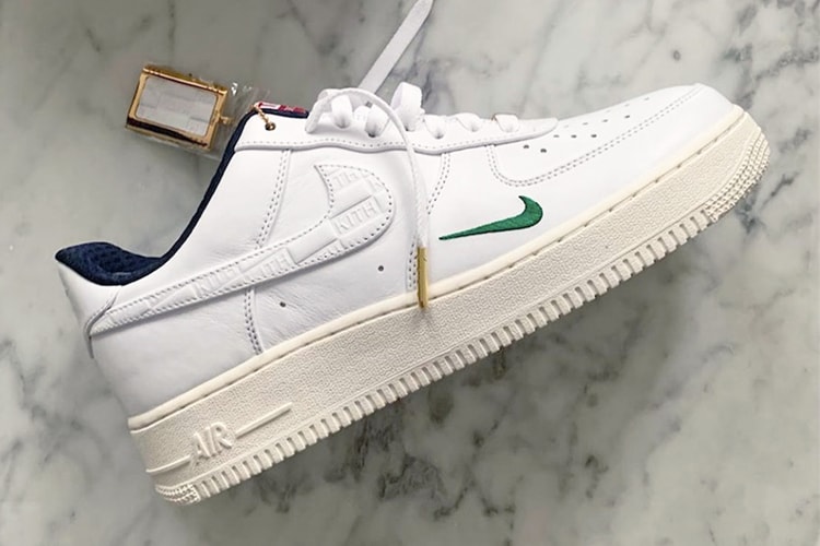 KITH x Nike Air Force 1 联名鞋款全新諜照曝光