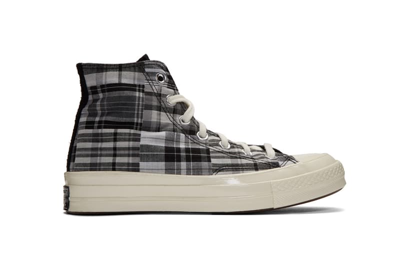Converse 推出復古格紋及拼接 Chuck 70 鞋款