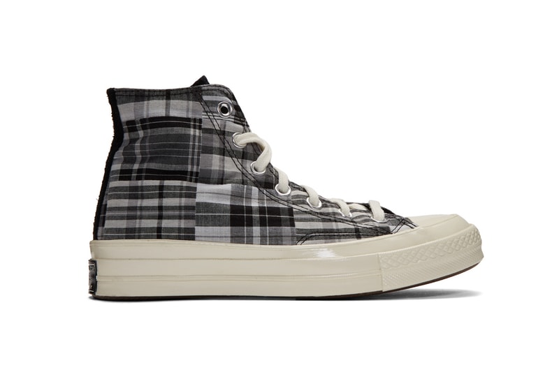 Converse 推出復古格紋及拼接 Chuck 70 鞋款