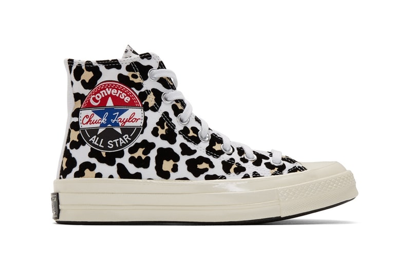 Converse 推出全新豹紋「Logo Play」Chuck 70 鞋款