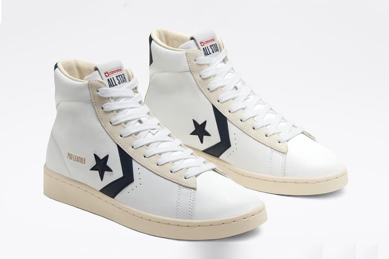 Converse 推出復古白藍配色 Pro Leather 鞋款