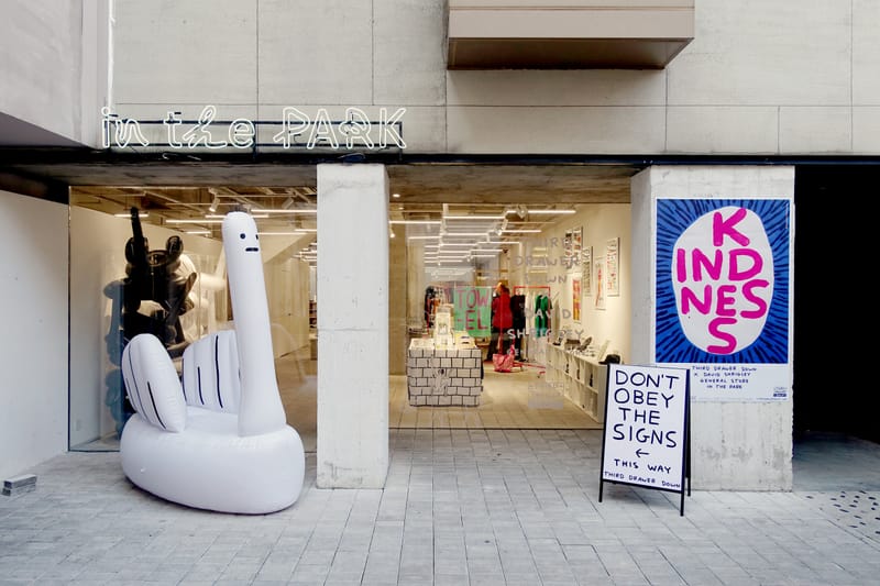 英国艺术家 David Shrigley 于 in the PARK 打造限时 Pop-Up