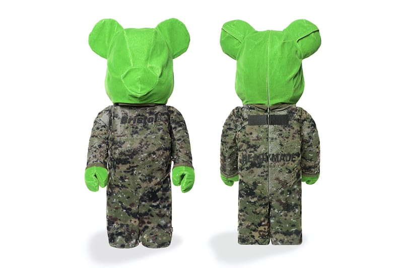 F.C.R.B. x READYMADE 再度攜手推出特大 1000% 別注 BE@RBRICK 玩偶