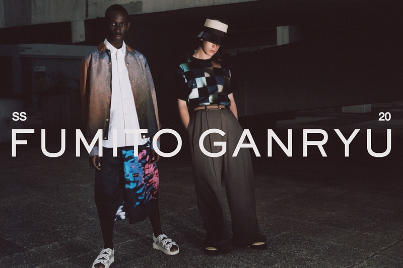 Fumito Ganryu 2020 春夏系列 Lookbook 正式發佈